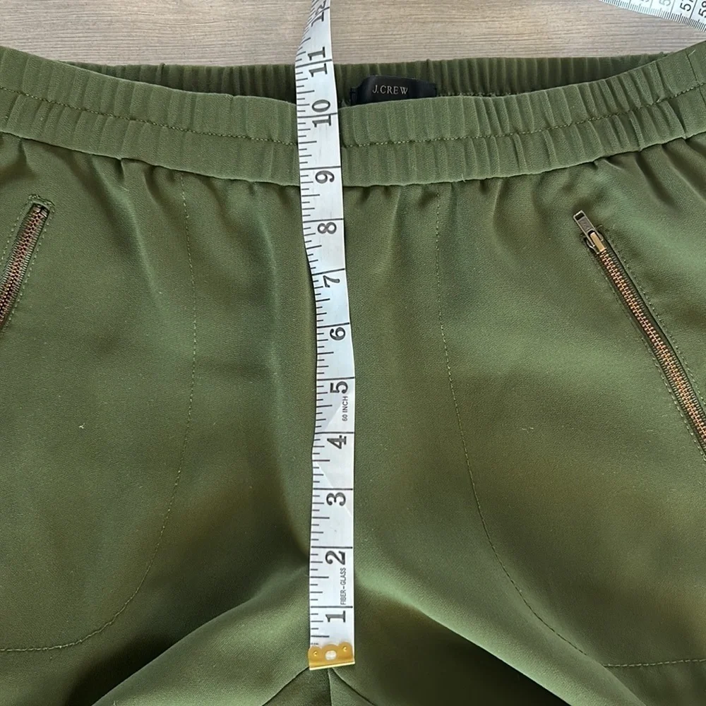 J. Crew Turner joggers size 6 army green